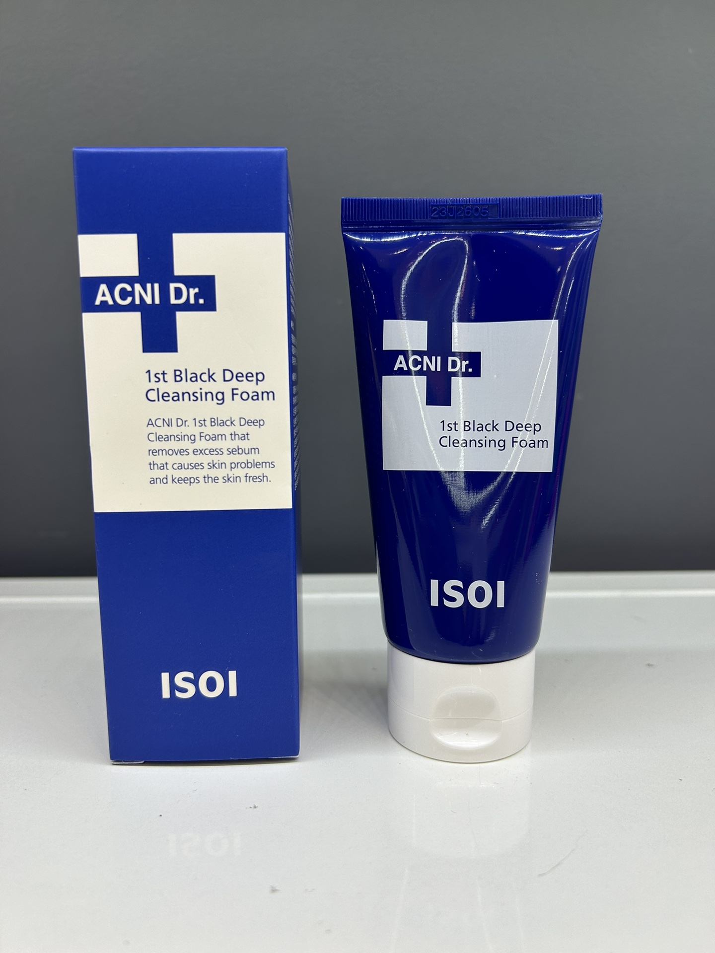 ISOI 黑色深层泡沫洁面75ml