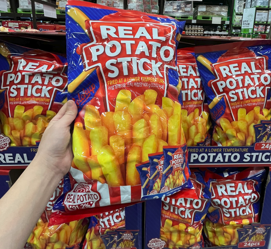 traders -- real potato stick